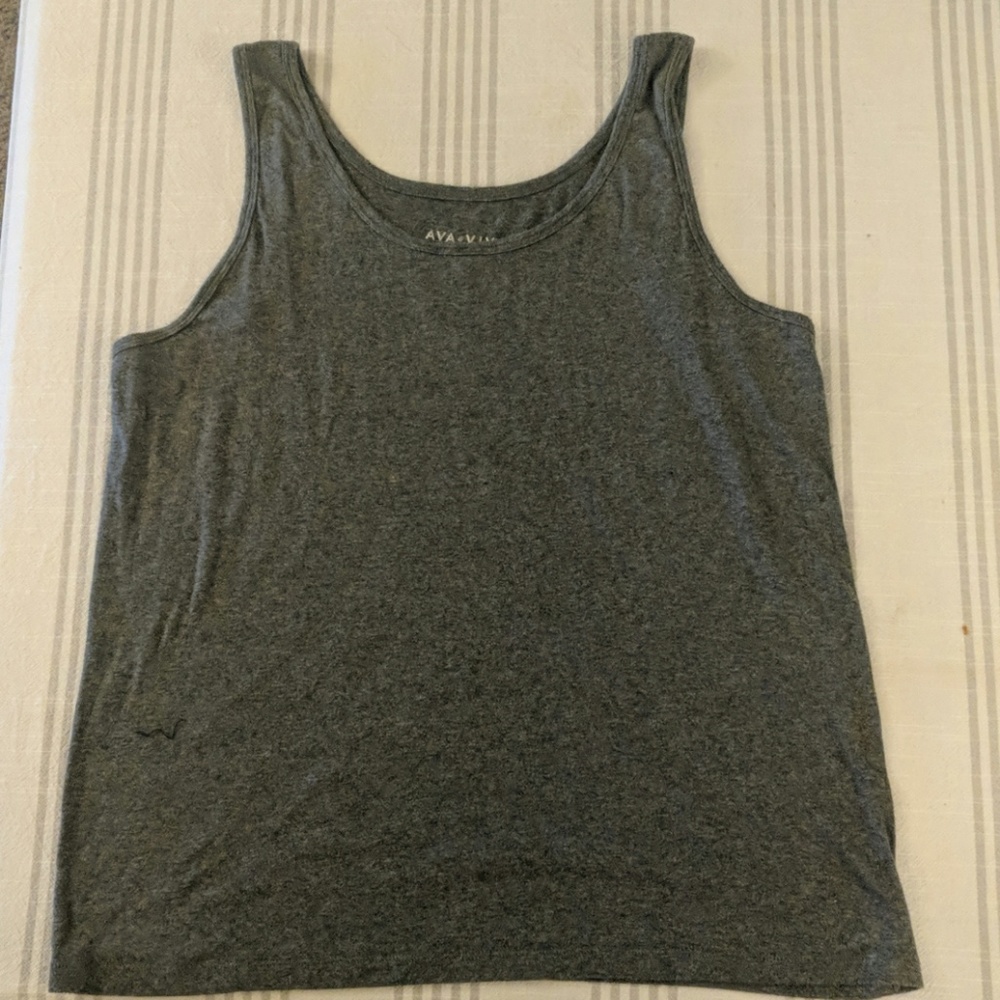 Ava & Viv Grey Tank Top